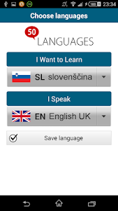 Learn Slovenian - 50 languages 14.0 screenshot 1