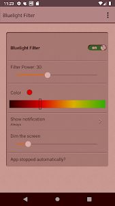 Bluelight Filter 1.1.18 screenshot 3