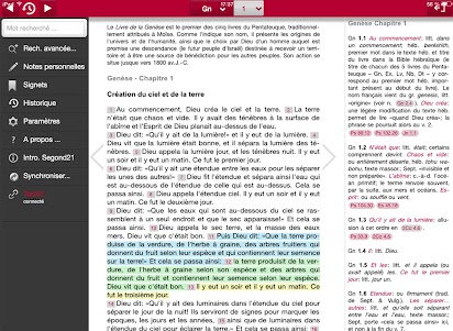 Bible d'étude Segond 21  screenshot 6