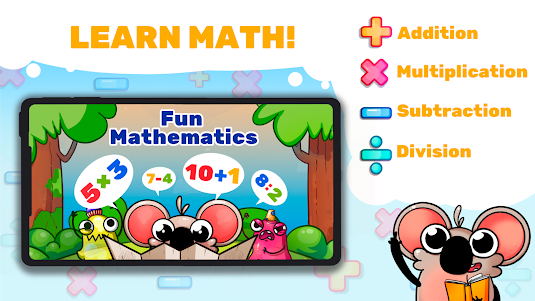 Fun Math Facts: Games for Kids 8.8.1 screenshot 1