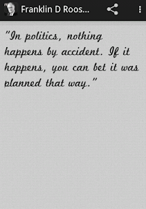 Franklin Roosevelt Quotes Pro 1.0.0 screenshot 2