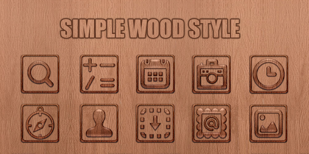 Simple Wood Style-Solo Theme 1.0 screenshot 1