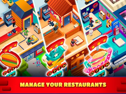 Idle Burger Empire Tycoon—Game 1.1.6 screenshot 19