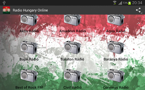TOP Radio Hungary Online FULL █▬█.█.▀█▀ screenshot 3