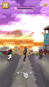 Faily Skater Street Racer 1.7 screenshot 3