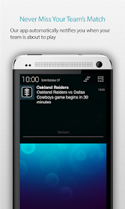 Oakland Football Alarm Pro 1.0 screenshot 2