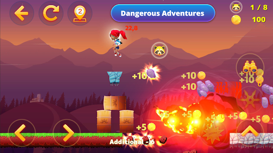 Adventure Platform Tricky Liza 1.2.60 screenshot 6