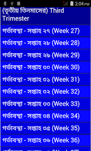 pregnancy Guide in Bengali 0.0.1 screenshot 2