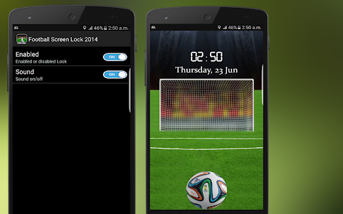 Football  Screen Lock 2014 1.1.0 screenshot 6
