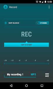 AudioField: MP3 Voice Recorder 1.1.2 screenshot 1