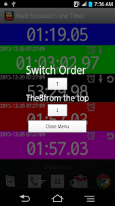 Multi Stopwatch & Timer  screenshot 2