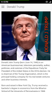 Who is Donald Trump ? 1.2.0 screenshot 1