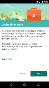 Android for Work App 2.0.2 screenshot 1