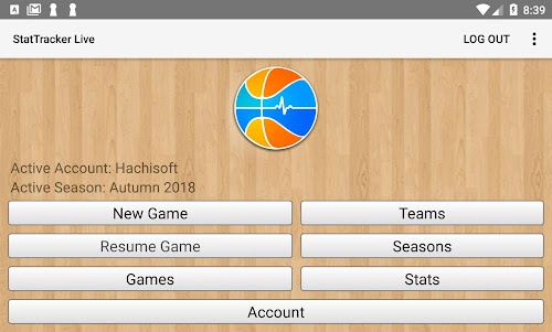Basketball Stat Tracker Live 1.1.6 (5030_dev) screenshot 7
