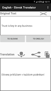 English - Slovak Translator 4.0 screenshot 12