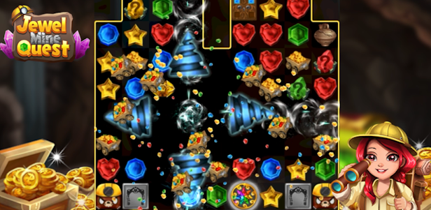 Jewel Mine Quest: Match-3 1.4.8 screenshot 3