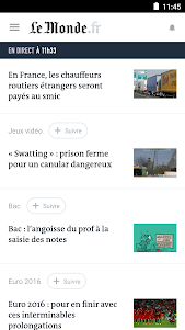 Le Monde, l'info en continu  screenshot 1