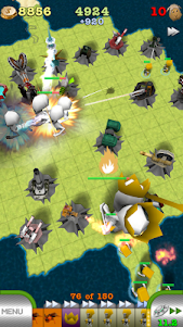 TowerMadness: 3D Tower Defense  screenshot 1