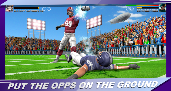 Football Rugby Players Fight  screenshot 2