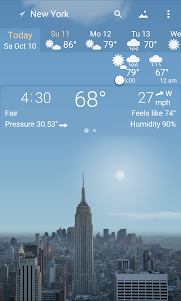 YoWindow Weather and wallpaper  screenshot 1