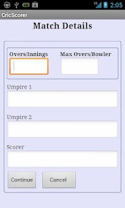 Cricket Scorer 4.0 screenshot 6