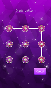 Purple Diamond Flower Zipper 2.6 screenshot 8