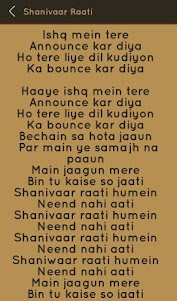 Hit Nargis Fakhri Songs Lyrics 1.0 screenshot 20