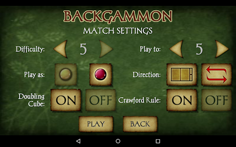 Backgammon 4.03 screenshot 10