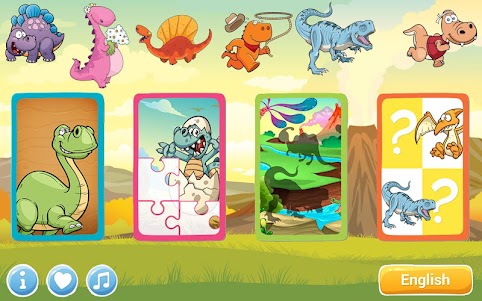Kids puzzle - Dinosaur games 6.1.0 screenshot 9