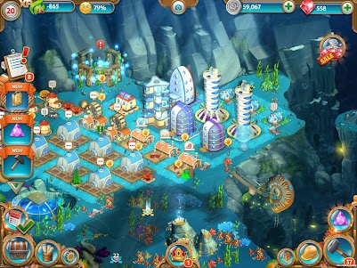 Aquapolis. Free city building!  screenshot 23