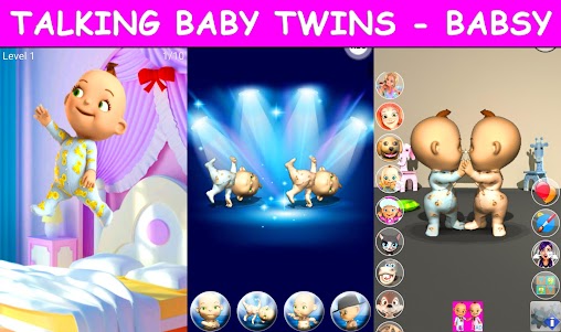 Talking Baby Twins - Babsy 221229 screenshot 3