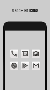 White Icon Pack 4.4.1 screenshot 1