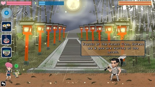 Ninja Girl: Throwing RPG  screenshot 3