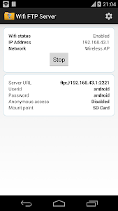 WiFi FTP Server 2.2.3 screenshot 3