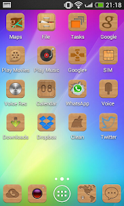 Modern wood - icon pack 1.0.0 screenshot 2