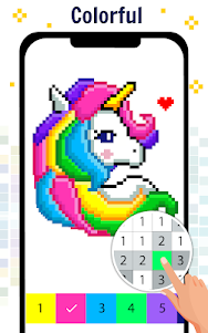 Pixel Art Color by number Game 4.4 screenshot 17