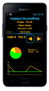 Disc Caddy ● Disc Golf app 1.4.0 screenshot 3