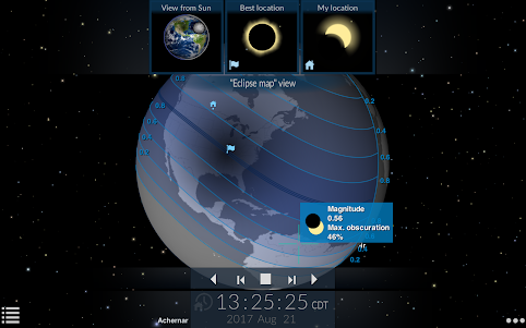 Solar Eclipse by Redshift  screenshot 6