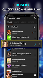 EQ Bass Music Player- KX Music 2.4.3 screenshot 2