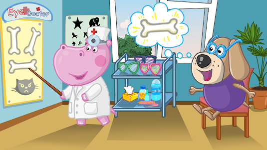 Hippo Eye Doctor: Medical game 1.2.9 screenshot 20