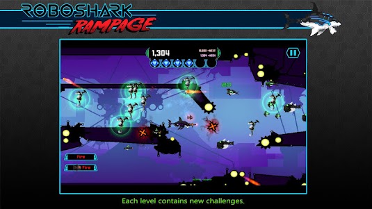 Robo Shark Rampage 1.0 screenshot 3