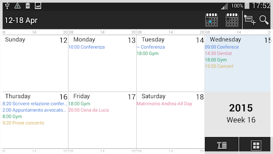 Calendar TalkingCal 1.2.4 screenshot 7