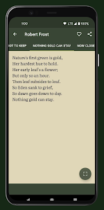 Offline Poems Poetry - English 4.6.0 screenshot 1