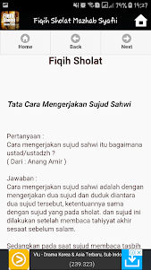 Fiqih Ibadah Sholat - Mazdhab  1.0 screenshot 6