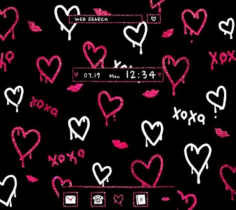 Glitter Hearts  Wallpaper 1.0.11 screenshot 1