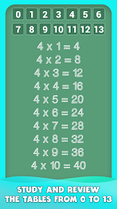 Multiplication tables games Multiplication tables games 1.8 screenshot 8