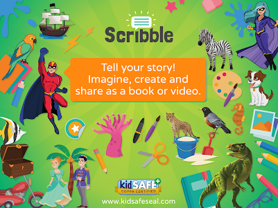 Scribble FREE: Kids Book Maker 1.06.00 screenshot 1
