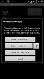 WiFi/WLAN Plugin for Totalcmd 3.5 screenshot 2