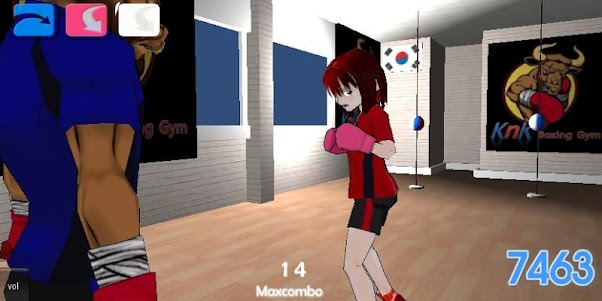 KNK 복싱 boxing touch girl 1.0 screenshot 1