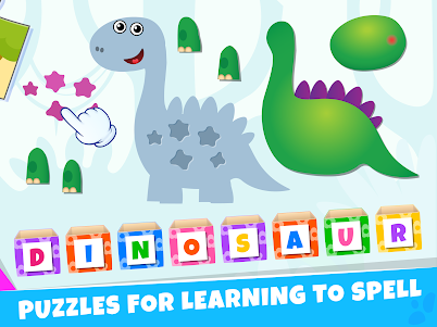 Bini Dino Puzzles for Kids!  screenshot 16